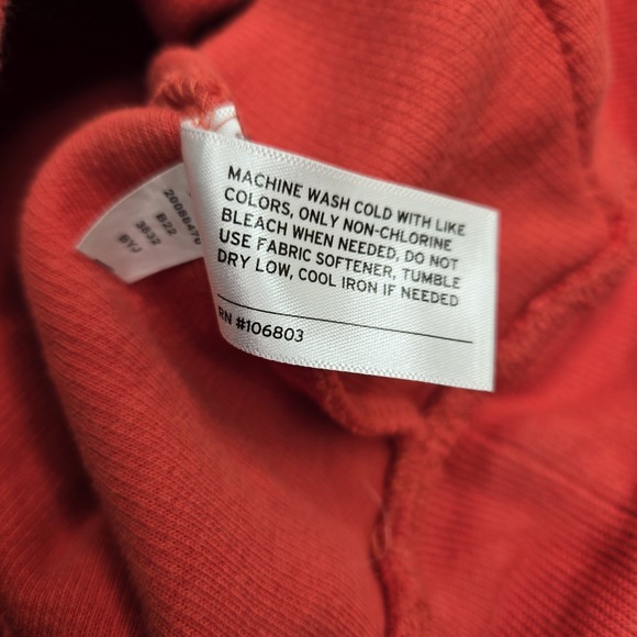 Duluth Trading Women's Red Long Sleeve Pocketed Shirt Weekend Wear Small. A13 - Picture 4 of 5